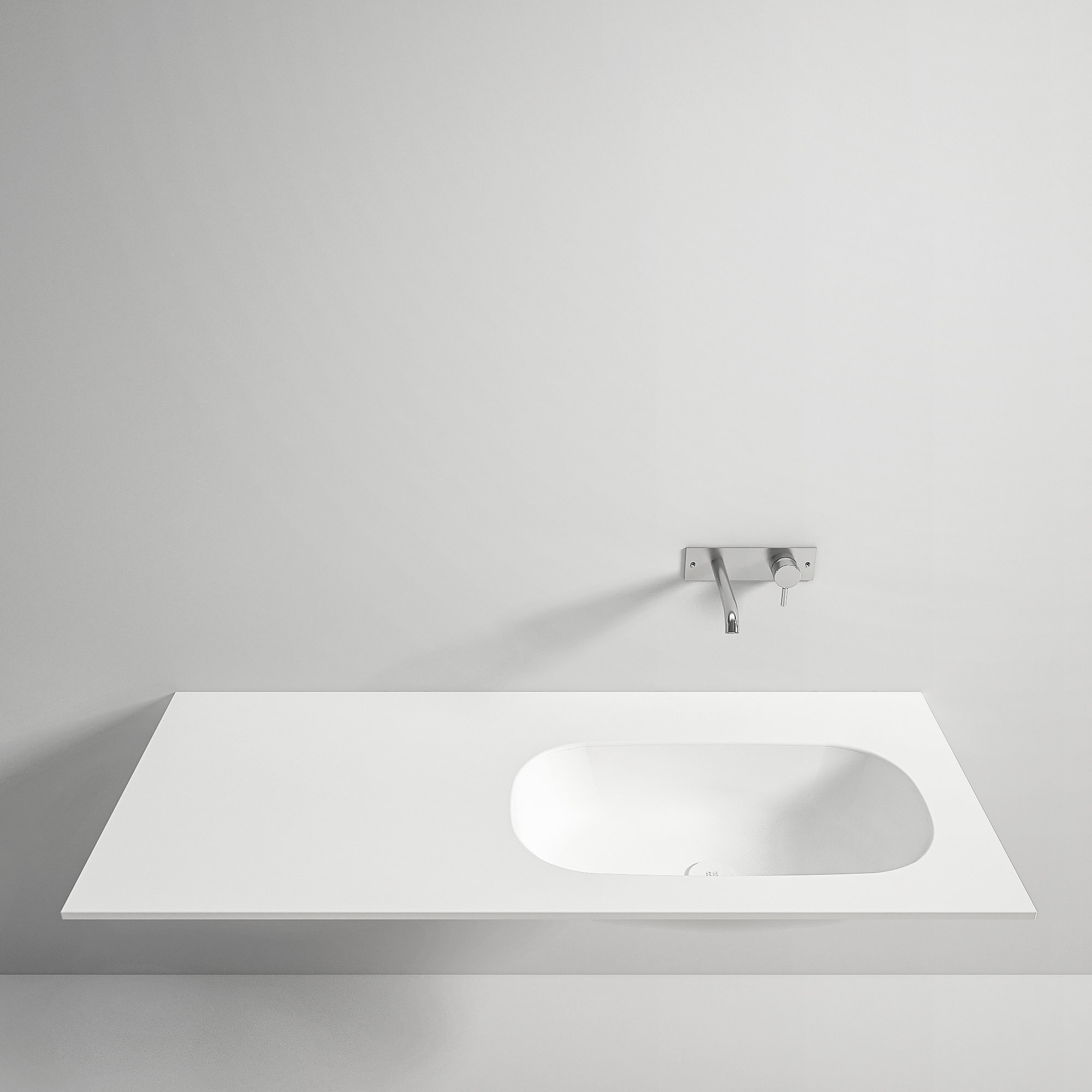 Rexa Design Столешница из Corian® с умывальником Moode REXA-ST84 