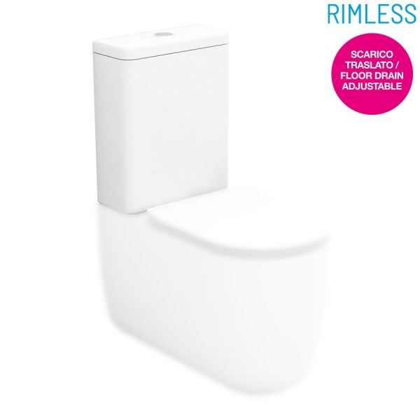 MIL71PF107 Olympia Milady, бачок для моноблока, включая механизм смыва, цвет коричневый матовый Santreyd