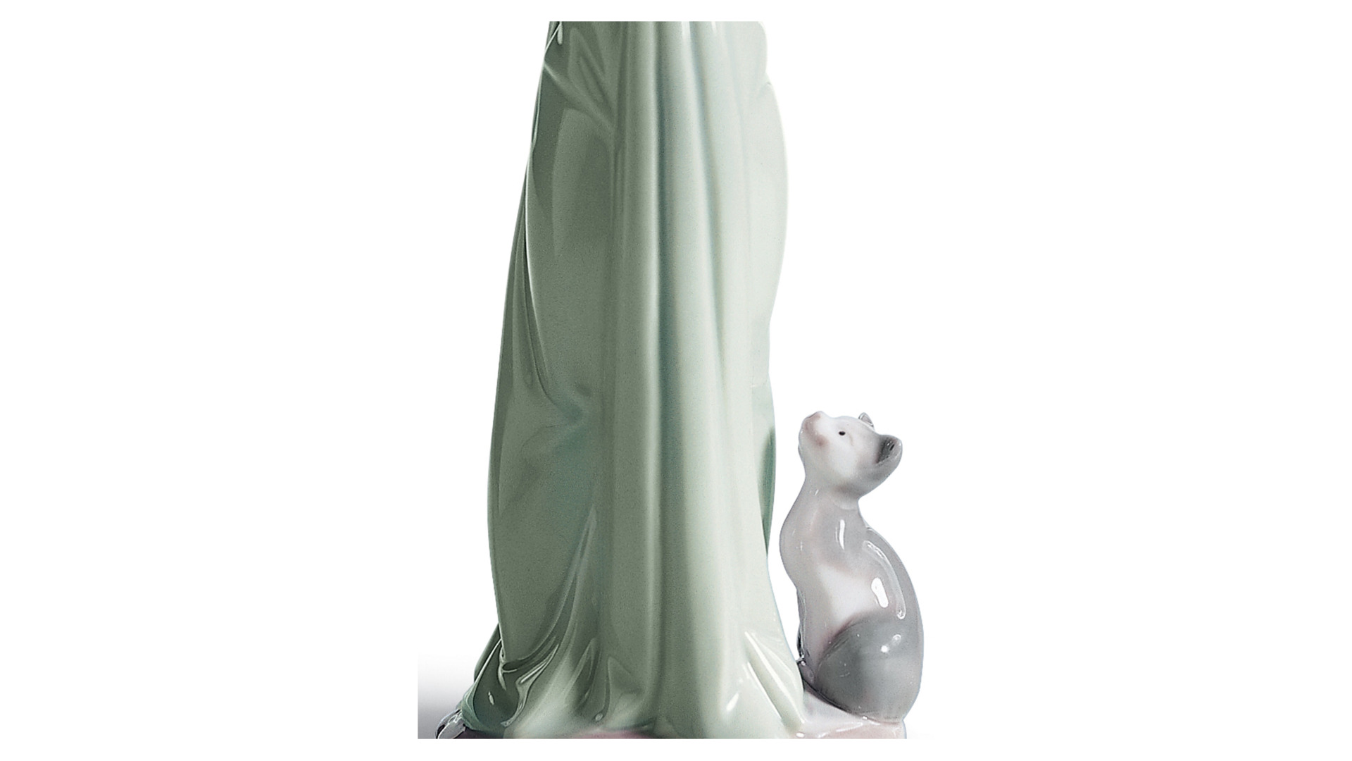 10668975 LLADRO Фигурка Lladro "Не забудь меня!" 7x21см Фарфор Lladró  - Вид №3