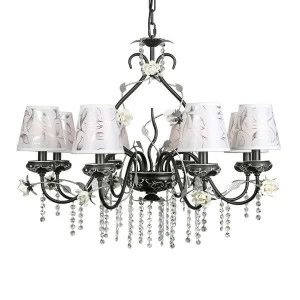Подвесная люстра Omnilux OML-77913-08 OMNILUX ДИЗАЙНЕРСКИЕ 185632 Белый