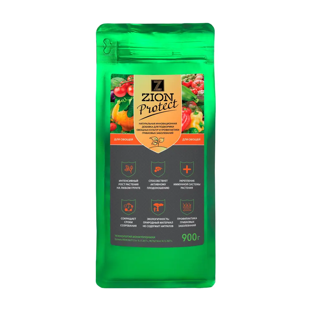 Zion Protect — органическое удобрение для овощей в гранулах 89400538 STLM-1570464