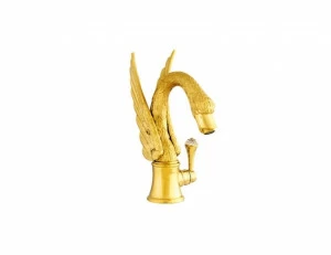 039243.A00.50 Смеситель для умывальника с прогрессивным дизайном и кристаллами сваровски Яркий хром