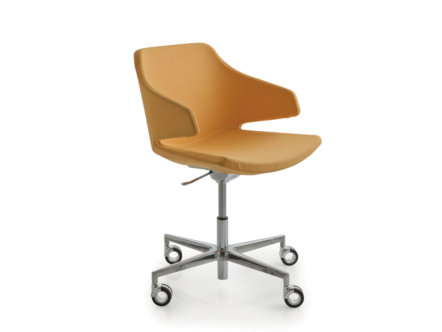 Ткань регулируемая высота спиц стул с колесами Luxy чудо ARCH-00144971