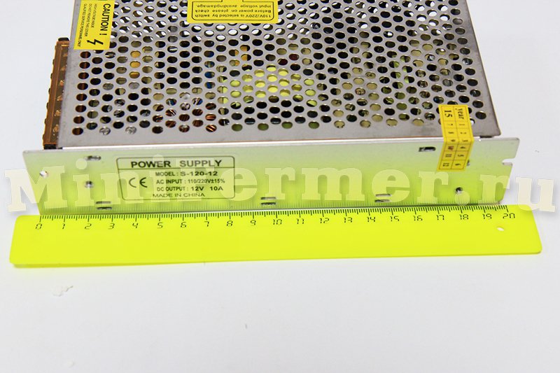 2153 Блок питания 220V AC / 12V DC 10А LAB.Space  - Вид №4