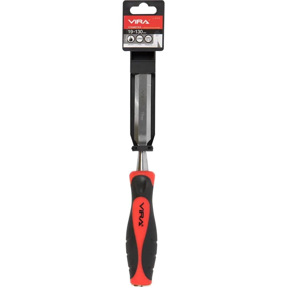 Стамеска Vira 19 мм с двухкомпонентной ручкой STLM-2183131 - Вид №3