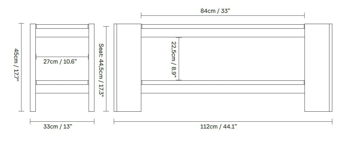 Деревянная скамья Form & Refine Beam ARCH-00071096 - Вид №7