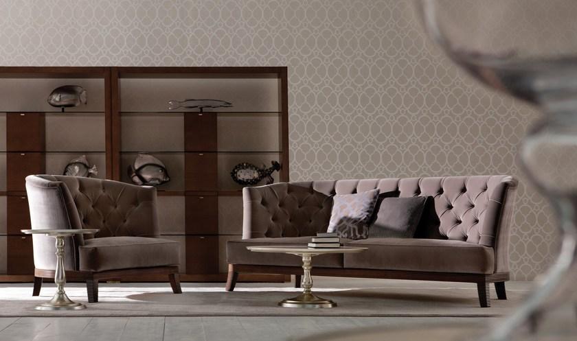 OPERA CONTEMPORARY Книжный шкаф из дерева Dimitri sun-id-1496512 - Вид №1