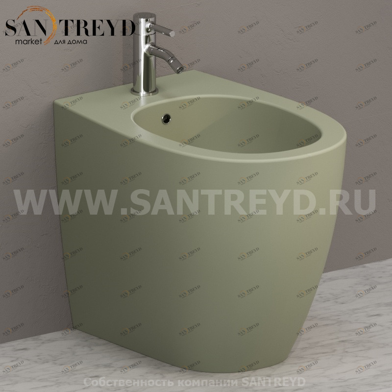 MD011LI Биде напольное 4ALL Ceramica Globo