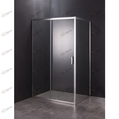 Orange E23-16080TCR Душевой уголок без поддона с раздвижной дверкой. Цвет хром прозрачный sun-id-1517269