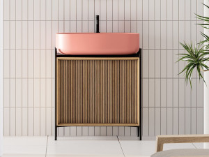 Шкаф для умывальника с дверцами