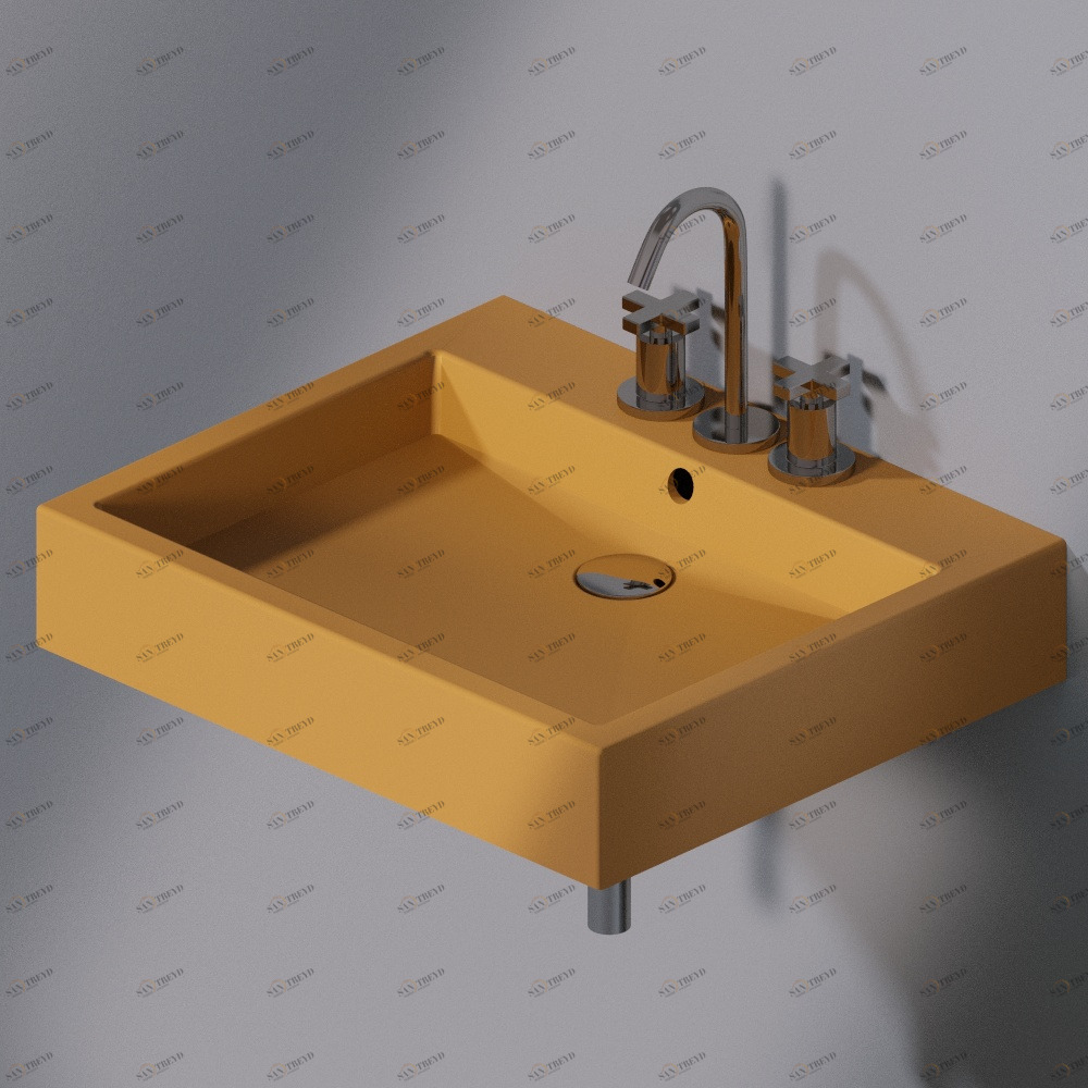 L255133 Подвесная раковина настенная прямоугольная A. e T. Italia AeT ITALIA 