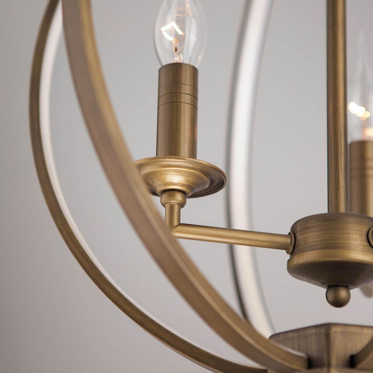 Подвесная люстра Bogates Atlas 424/3 BOGATES ДИЗАЙНЕРСКИЕ, ATLAS, ШАР 187350 Бронза  - Вид №1