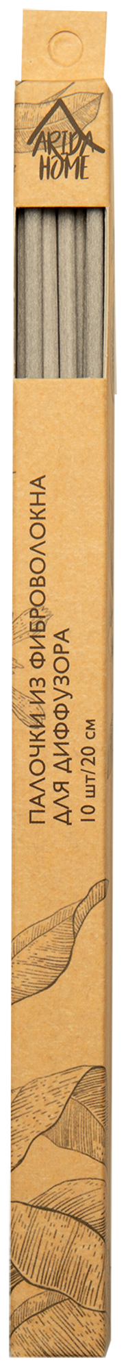 ARIDA HOME Набор фиброволоконных палочек для диффузора 10 шт 82576834 STLM-0030399 - Вид №1