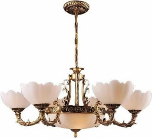 Подвесная люстра Eurosvet 6051/6+3 EUROSVET ДИЗАЙНЕРСКИЕ 184761 Белый