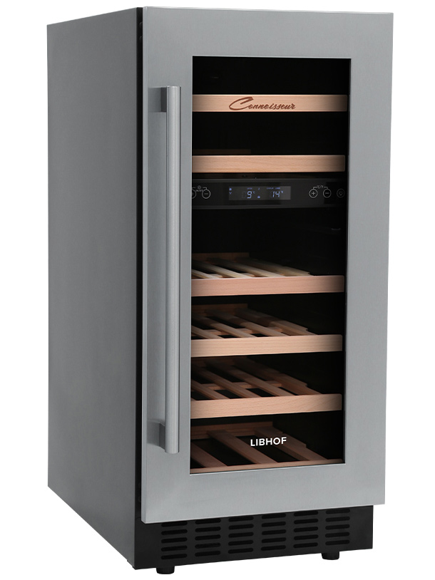 9951675 Встраиваемый винный шкаф Libhof CXD-28 серебристый STDN-0136866 - Вид №1