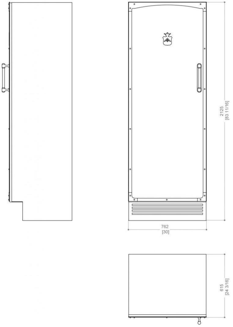 Officine Gullo Однодверный встраиваемый холодильник класса а + sun-id-1375221 - Вид №1