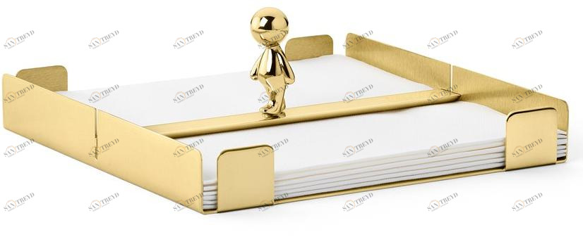 GHIDINI1961 Салфетница из латуни Omini Sg602pb106