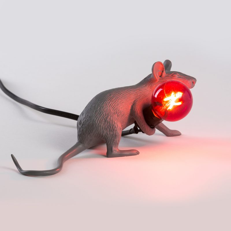 Настольная лампа 14940 от Seletti SELETTI ЖИВОТНЫЕ, МЫШЬ 244951 Серый  - Вид №2