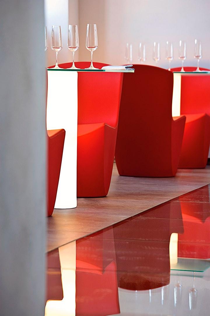 SLIDE Светящийся стул из полиэтилена Ed sun-id-1504403 - Вид №5