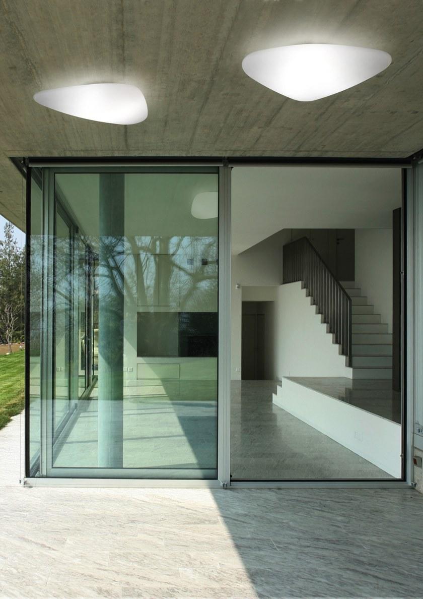 Alma light Светодиодный потолочный светильник из полиэтилена Stone sun-id-1483781 - Вид №2