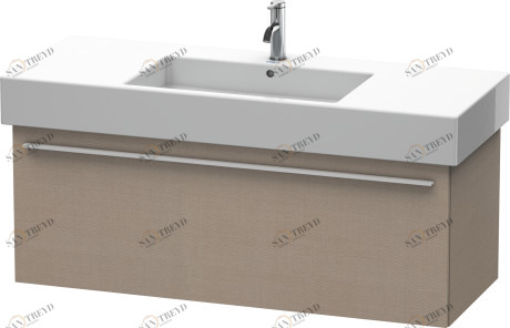 XL605407575 X-Large Тумбочка подвесная Лен, декор Duravit
