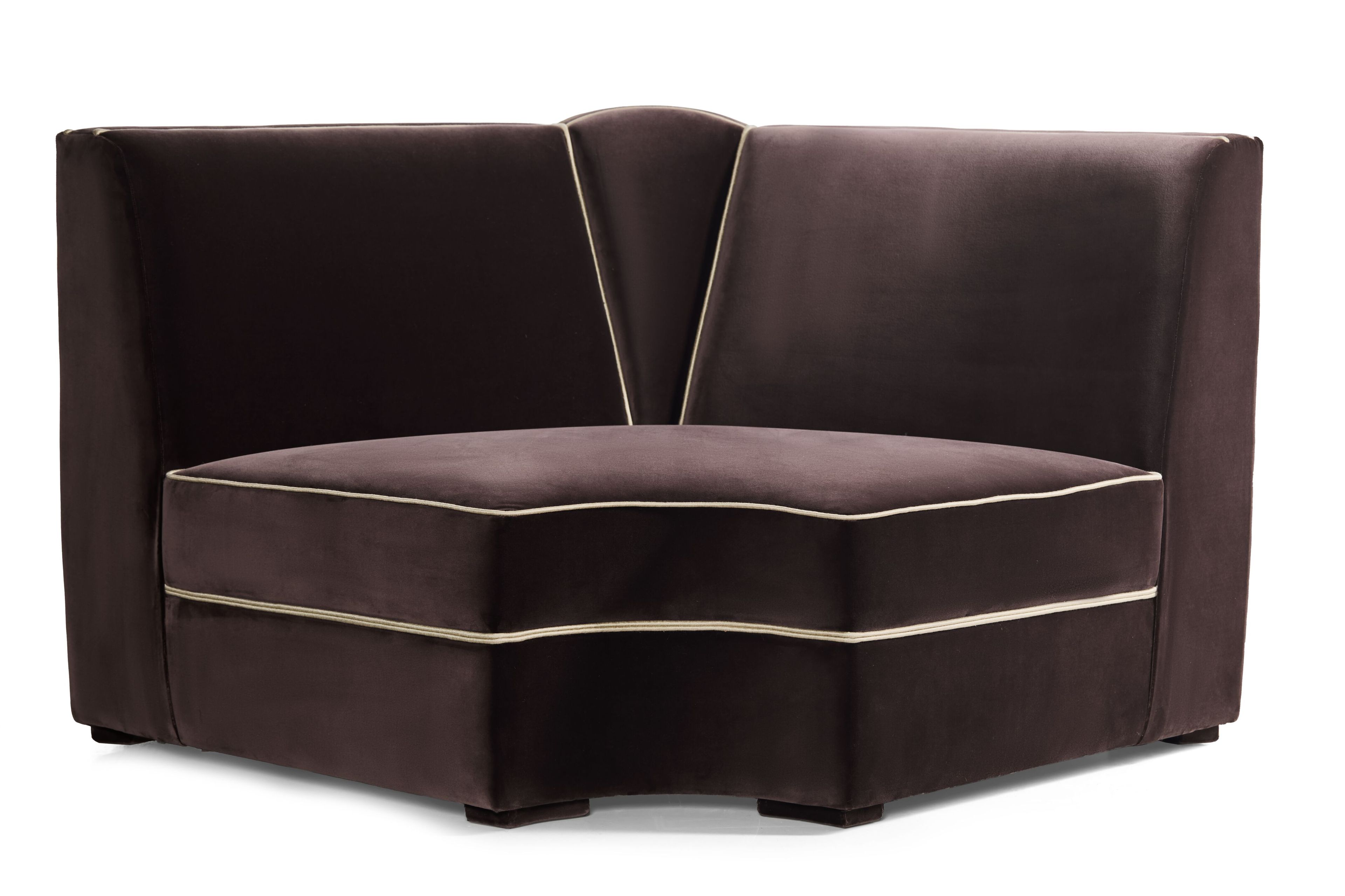 4-местный бархатный модульный диван Munna Жозефина ARCH-00130162 - Вид №13