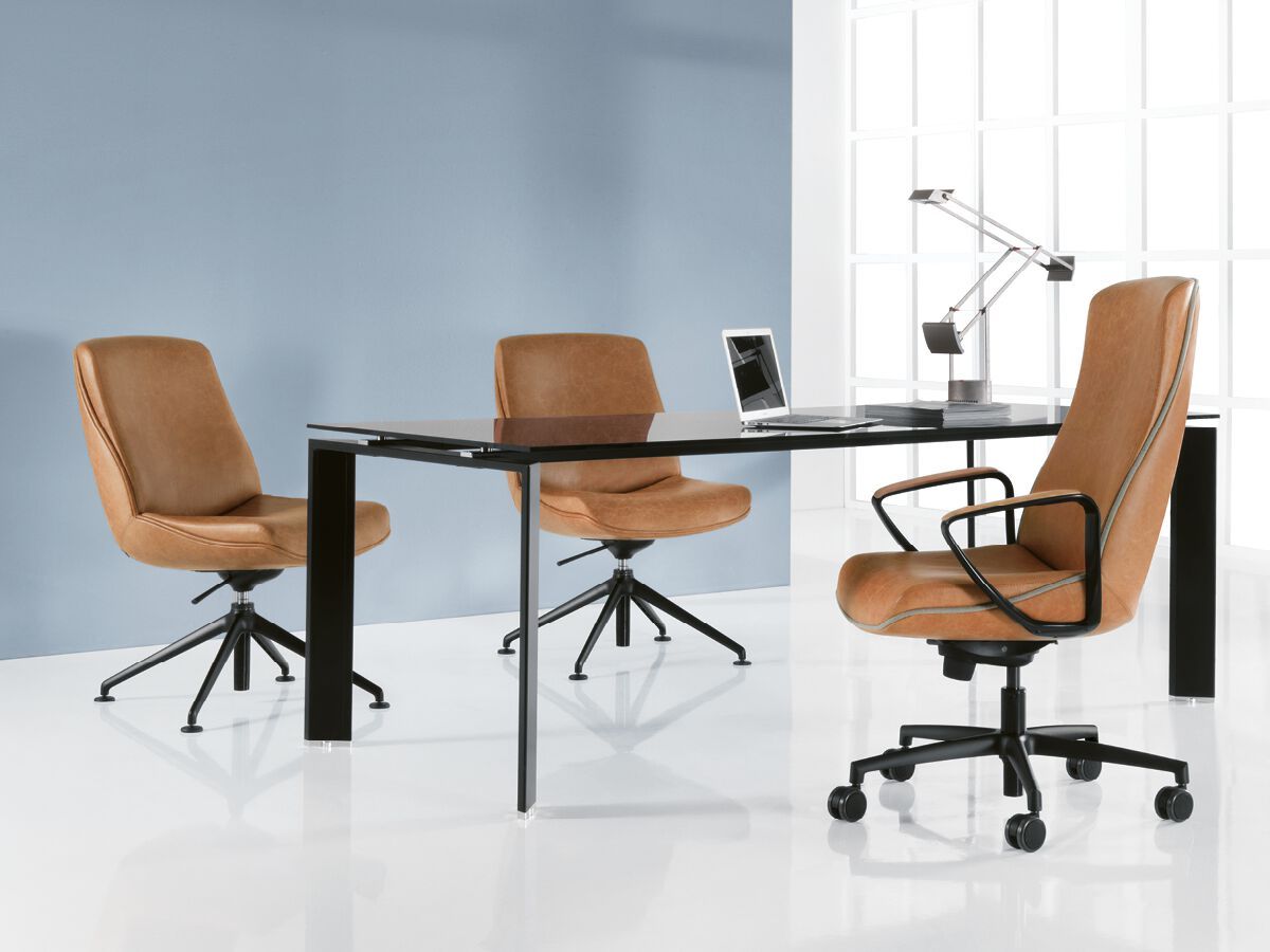 Кожаный стул с регулируемой высотой Sesta Jada ARCH-00027838 - Вид №1