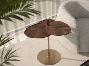 Деревянный поворотный стол