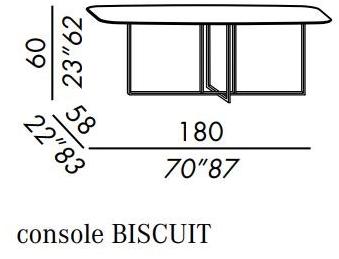 Meridiani Прямоугольная консоль из мрамора sun-id-1372433 - Вид №1