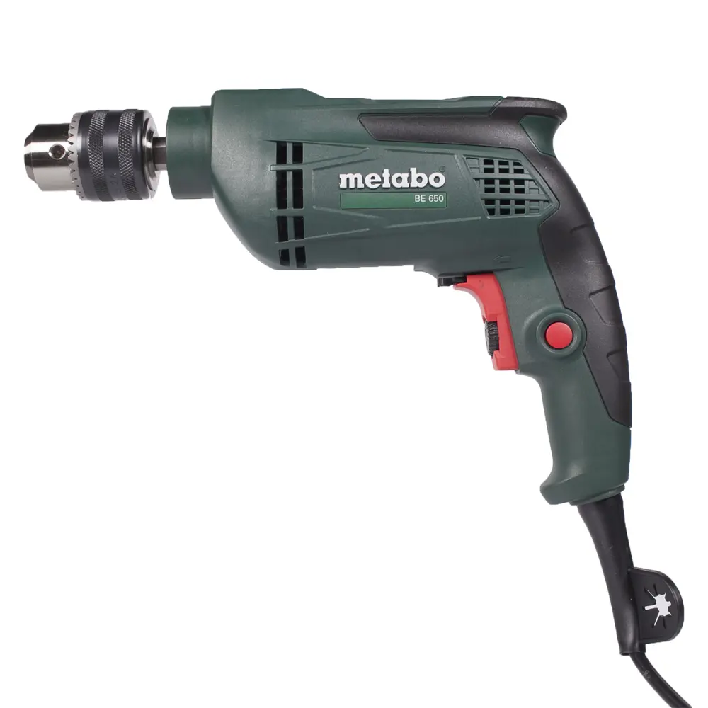 Дрель сетевая безударная Metabo ЗВП BE 650, 650 Вт 18119667 STLM-2200448  - Вид №1