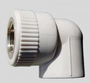 Угольник комбинированный (вн.рез.) 25-3/4 Grise PP-R