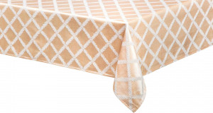 10552335 Bardwil Скатерть прямоугольная 178х218см "Лавровый лист" (айвори) Ткань