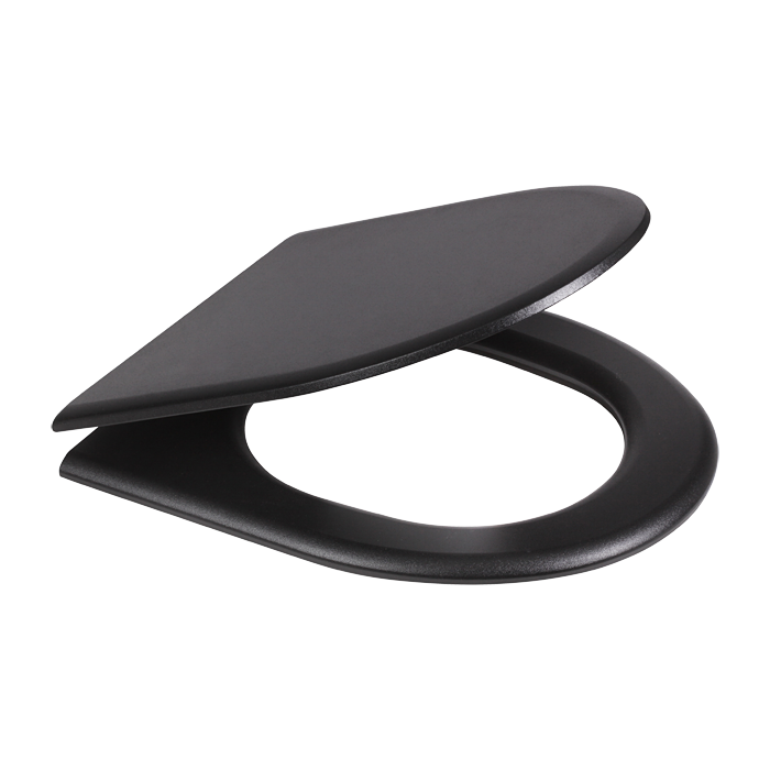 95313 Чёрное пластмассовое сиденье для унитазов SLWN 03, SLWN 04, SLWN 11, SLWN 13, SLWN 14, SLWN 15, SLWN 16 SANELA 