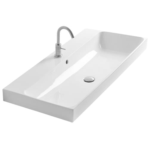 Керамическая прямоугольная раковина Axa Prisma Sink Bowl Normal ARCH-00036326 - Вид №2