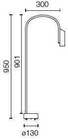 Flos Светодиодный столб из нержавеющей стали Outdoor collection - bollard sun-id-1358921 - Вид №6