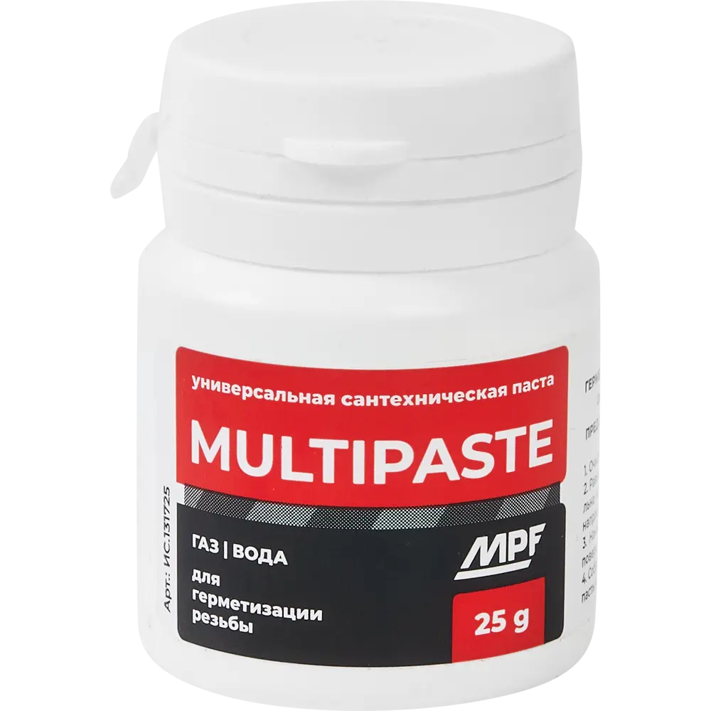Паста уплотнительная Multipaste универсальная 25 г со льном 86867020 STLM-2055258 Santreyd  - Вид №3