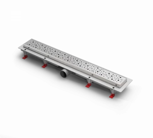 Водоотводящий желоб ALPEN Drops ALP-650DN1 с рамкой