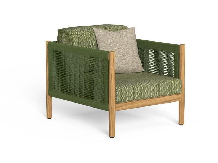 Садовое кресло из тикового дерева с подлокотниками Talenti водолазка ARCH-00123278 - Вид №2