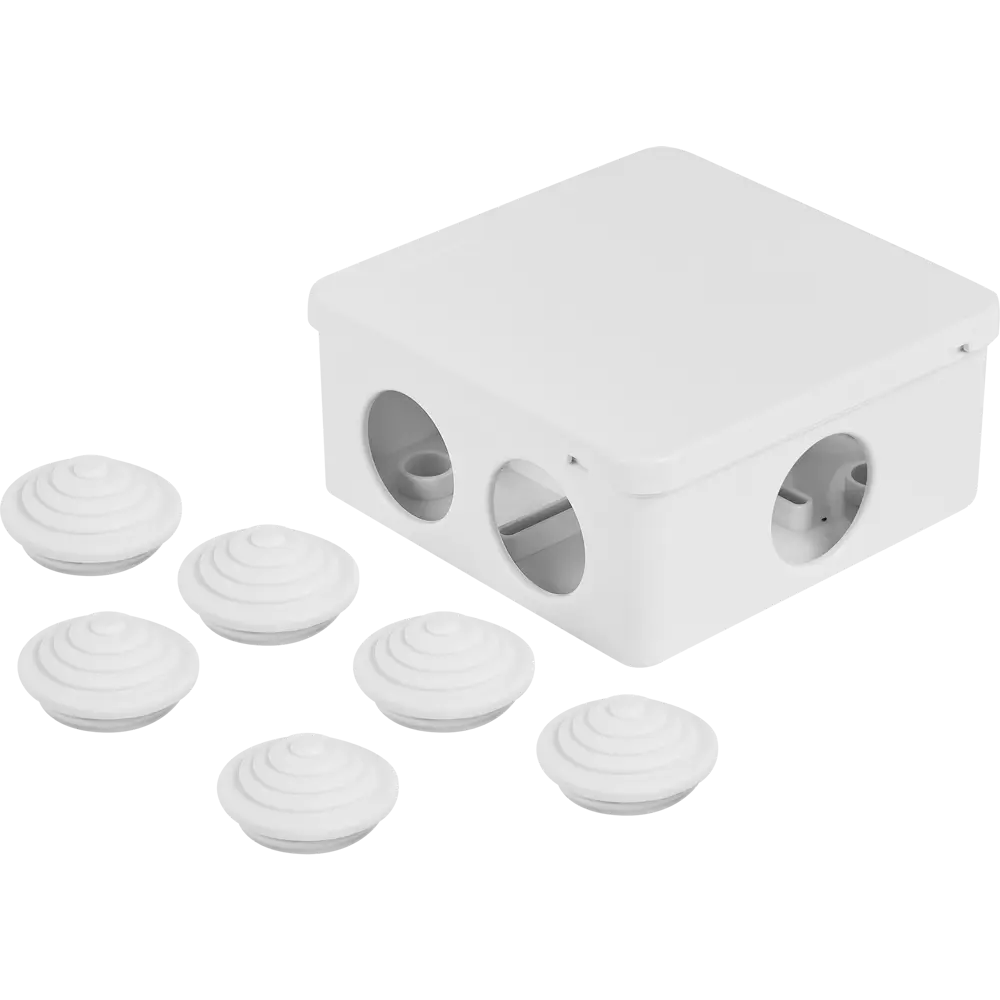 Распределительная коробка Lexman для электромонтажа 100x100x55 мм 88460776 STLM-1104608 - Вид №1