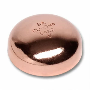 1KB1333 SANHA KB заглушка под сварку, медь 133x3 мм