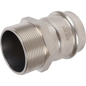 Муфта переходная Rommer 2"x54 мм ВПр-НР нержавеющая сталь