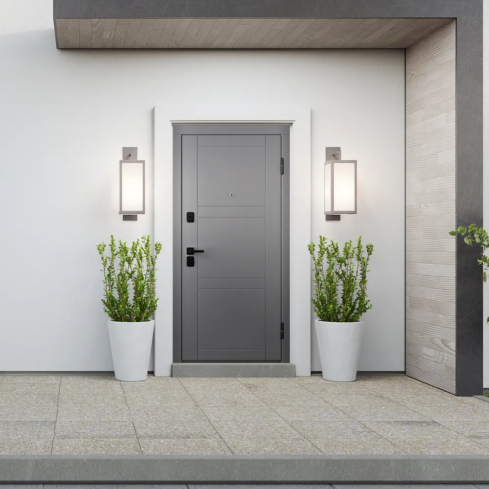 Дверь входная металлическая Лацио 86x201 см левая белая BELWOODDOORS STLM-2025429 - Вид №9