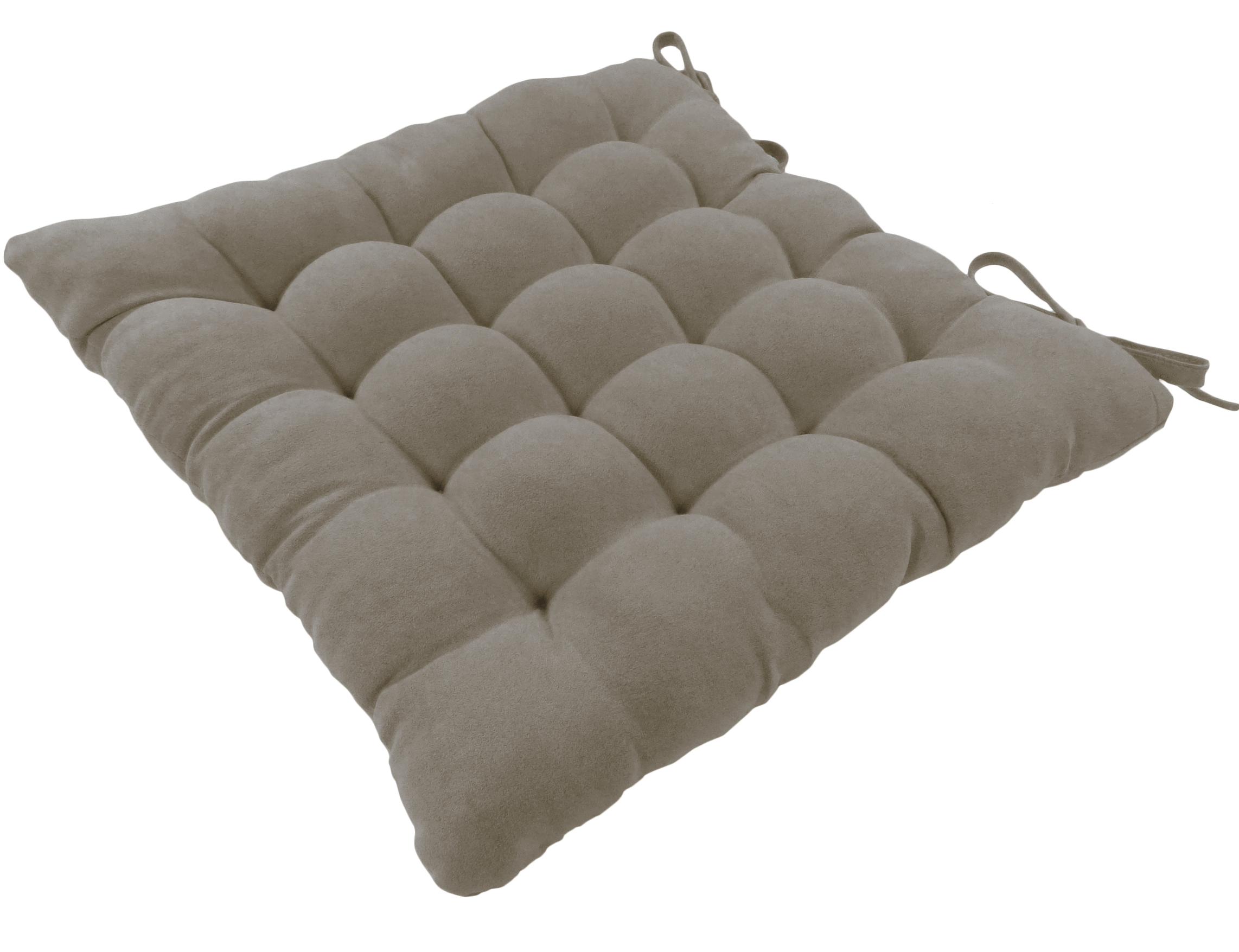 LINEN WAY Подушка-сидушка для стула кофейная 38х38 см 89087186 STLM-0078212 - Вид №1