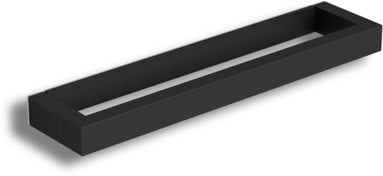 30001D-BP Полотенцедержатель VICO подвесной цвет черный матовый LANGBERGER VICO, BLACK EDITION