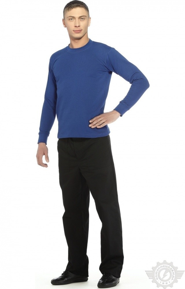 66312 Толстовка василек  Одежда для промоакций  размер M (96) Спецодежда  - Вид №4