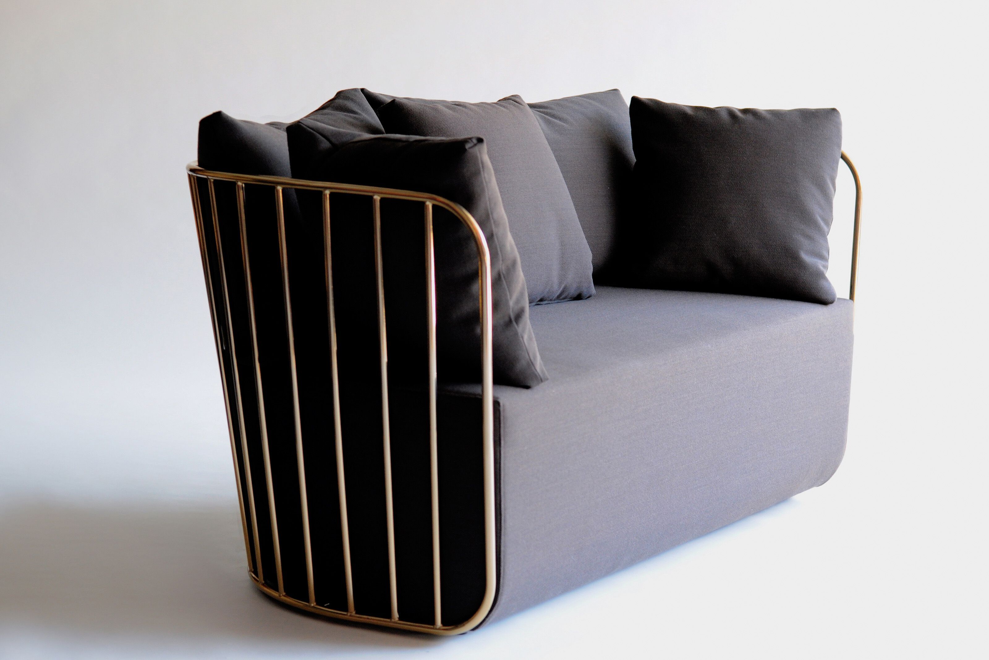 2-местный тканевый диван Phase Design Bride'S Veil ARCH-00108640 - Вид №1