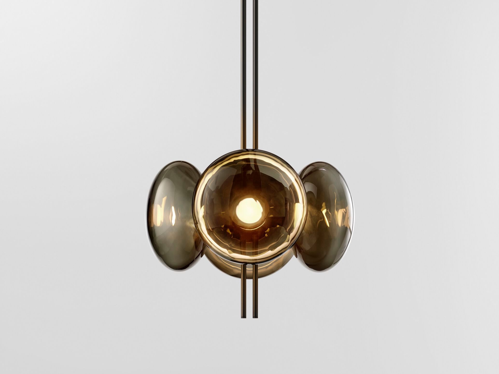 Стеклянный светодиодный подвесной светильник Ross Gardam Aeris ARCH-00116316 - Вид №1