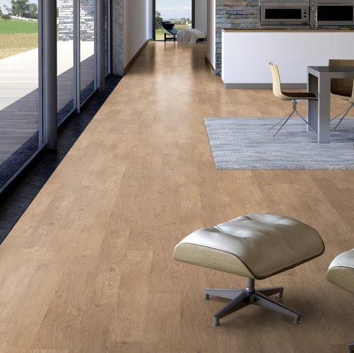 Пробка Wicanders Hydro Cork Collection Castle Raffia (Гладкая) 1225х145 мм B5P0001 - Вид №52