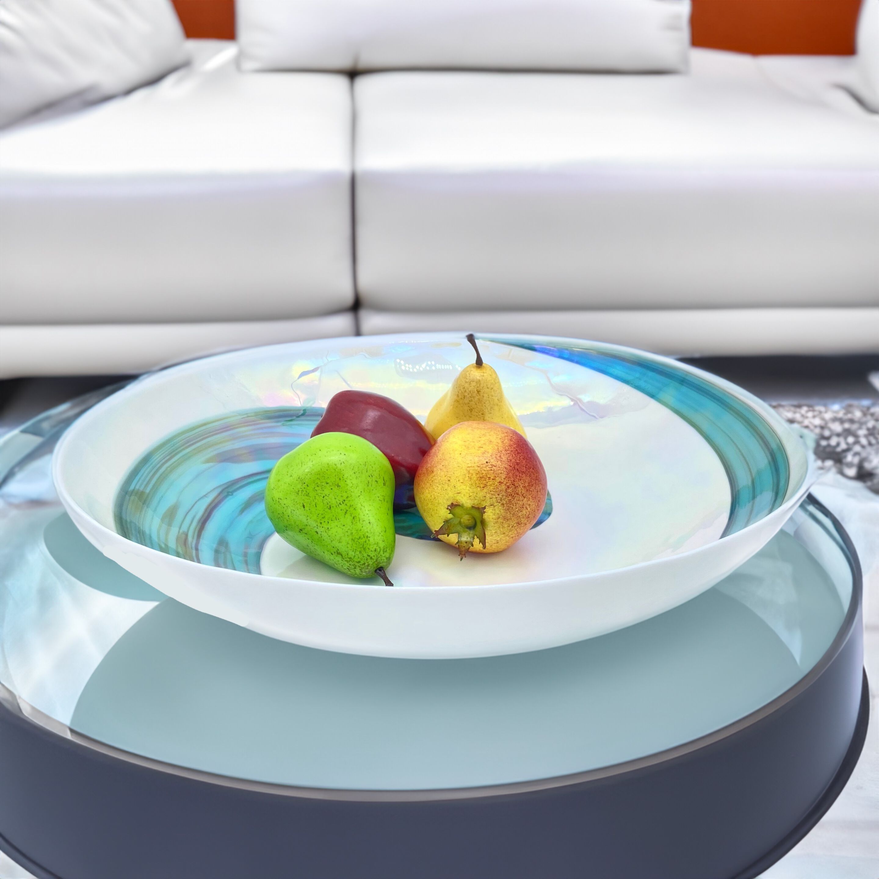 Тарелка для фруктов из муранского стекла ручной работы YourMurano Decorative Plates ARCH-00063987 - Вид №5