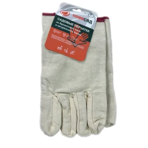 Перчатки брезентовые Gl24033 размер One Size цвет серый